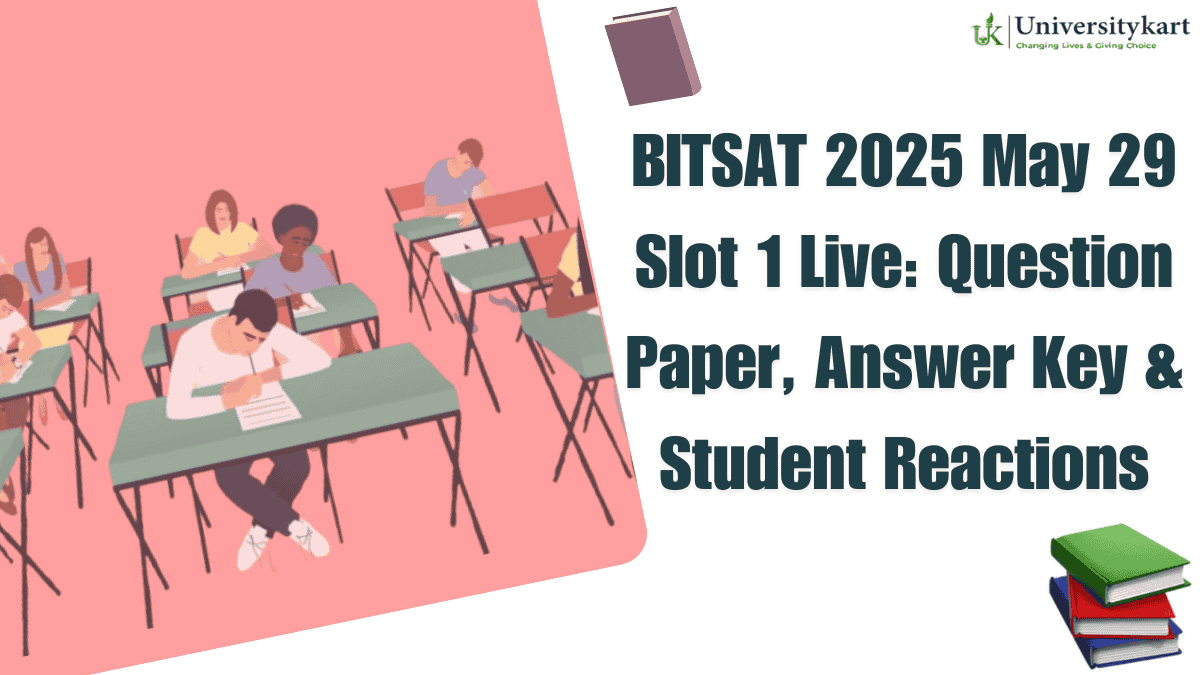 BITSAT 2025 May 29 Slot 1