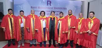 Rizvi Institute of Management Studies and Research Convocation