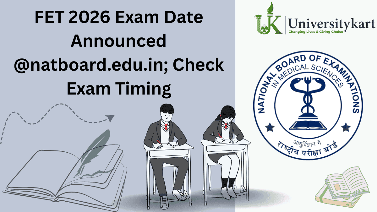 FET 2026 Exam Date