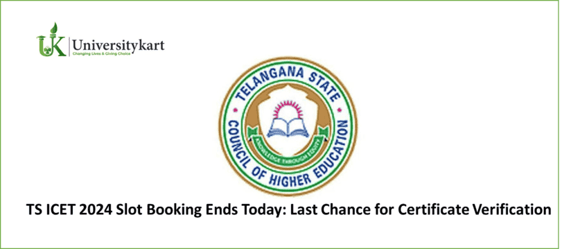 TS ICET 2024 Slot Booking Ends Today:
