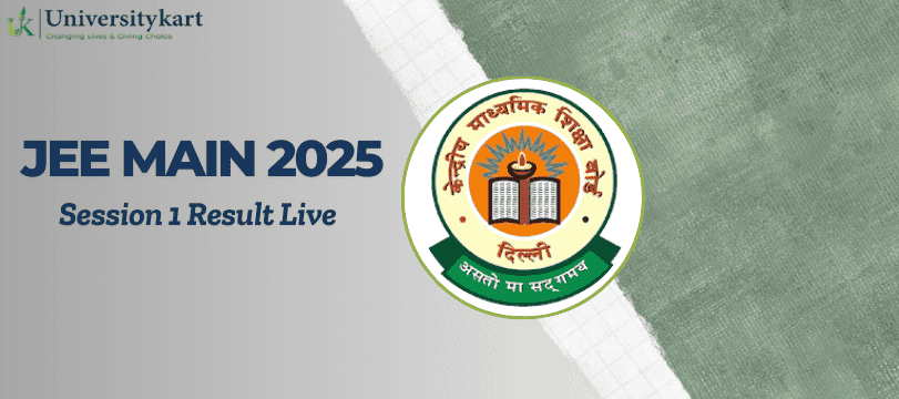 JEE Main 2025 Session 1 Result Live