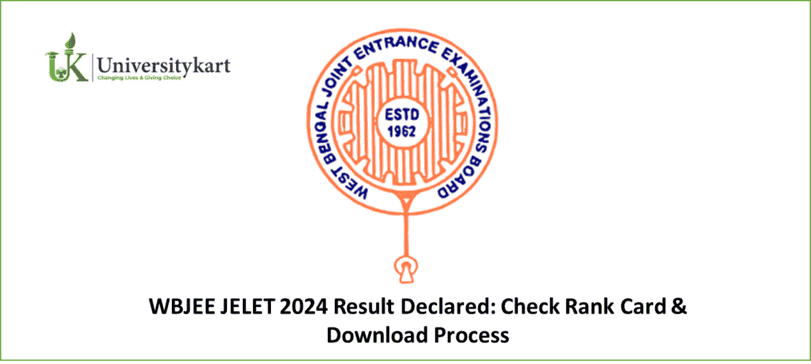 WBJEE JELET 2024 Result Declared