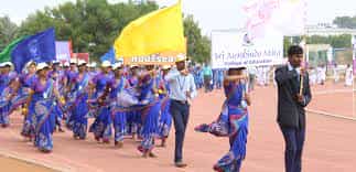 Sports Start Marchpast Photo Sri Aurobindo Mira College Of Education, Madurai  in Madurai