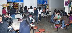 Canteen of Jesus & Mary College in New Delhi