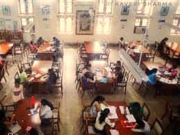 Library Janki Devi Memorial College in New Delhi