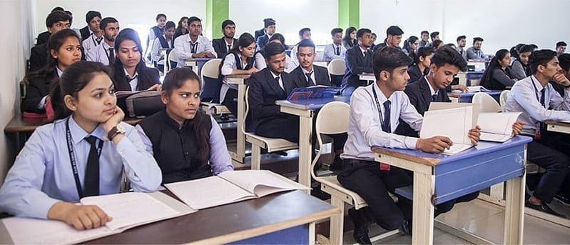 Class Room Sam Global university in Bhopal