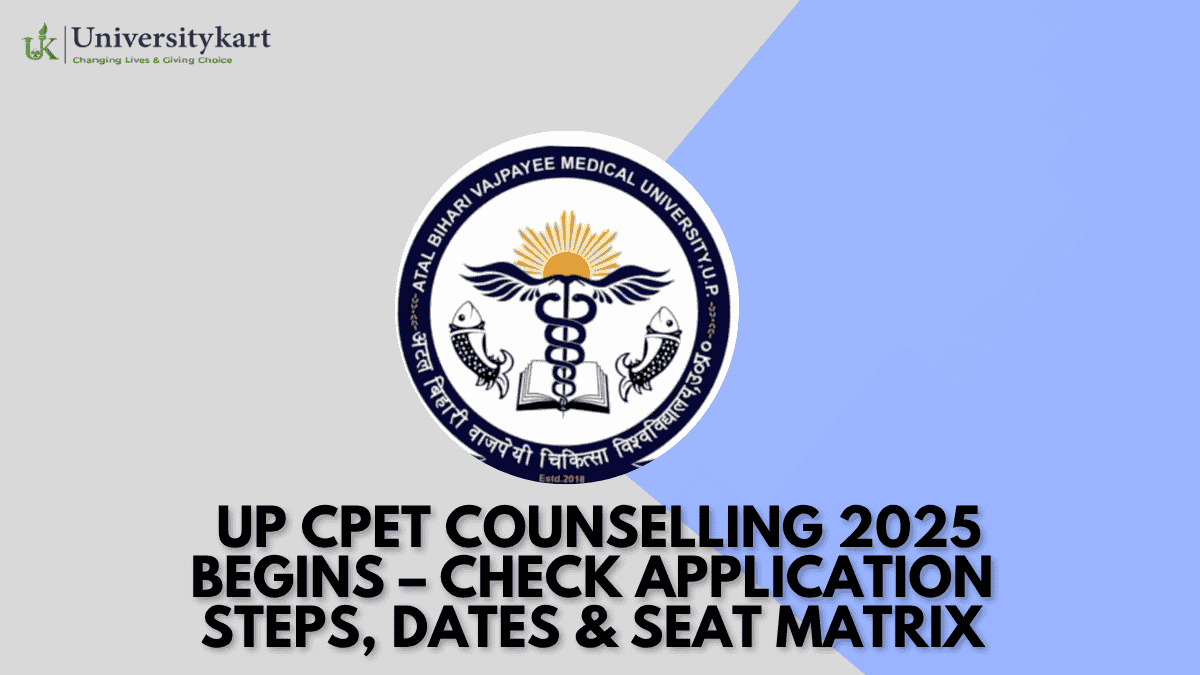 UP CPET Counselling 2025 Begins