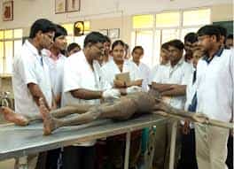 Practical Class at Government Degree College, Eluru in West Godavari	