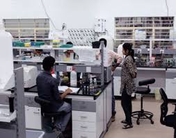 Laboratory at Dr. Homi Bhabha State University in Ahmednagar