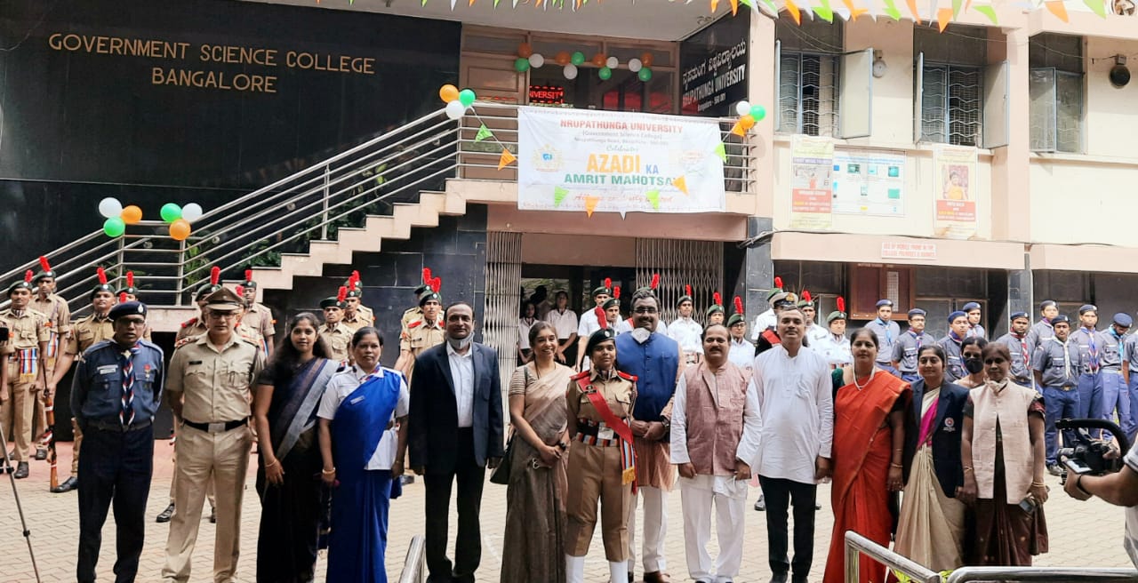 Staff at Nrupathunga University in 	Bangalore Urban