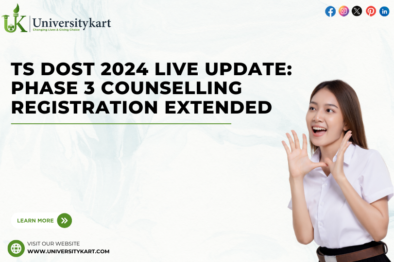 TS DOST 2024 counselling registeration extended