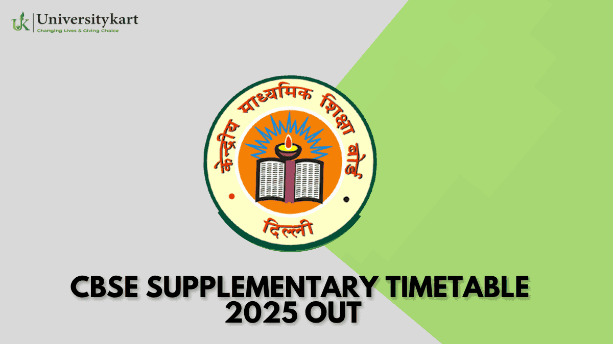 CBSE supplementary timetable 2025