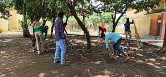 Social Work by Students of Government Degree College, Buttaigudem in West Godavari	