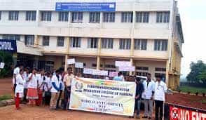 Awareness Rally Photo  Parshwanath Doddanavar Bharatesh College Of Nursing in Belgaum