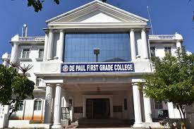 College front View  De Paul First Grade College, Mysore in Mysore