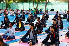 Yoga Activites  Mansarovar Global University in Sehore