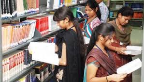 Library of Siddartha Institute of Science and Technology, Puttur in Chittoor	