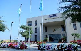 Main gate AURO UNIVERSITY in Ahmedabad