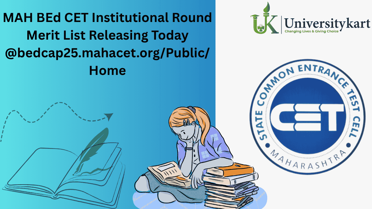 MAH BEd CET Institutional Round