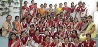 group photo Princess T.T. College in Jaipur