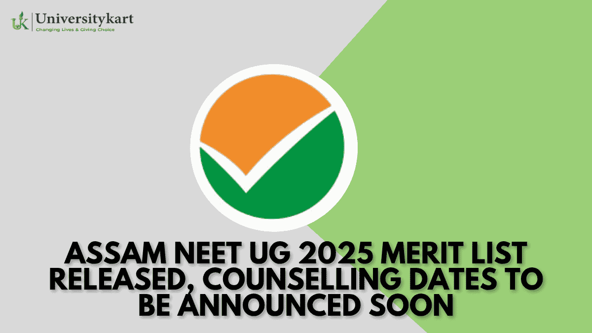 Assam NEET UG 2025 Merit List