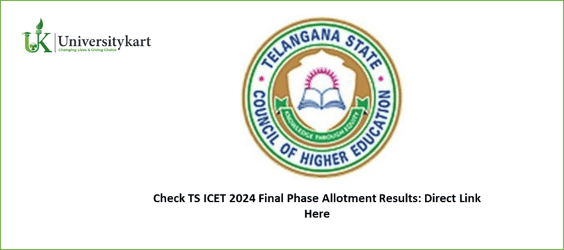 Check TS ICET 2024 Final Phase Allotment Results