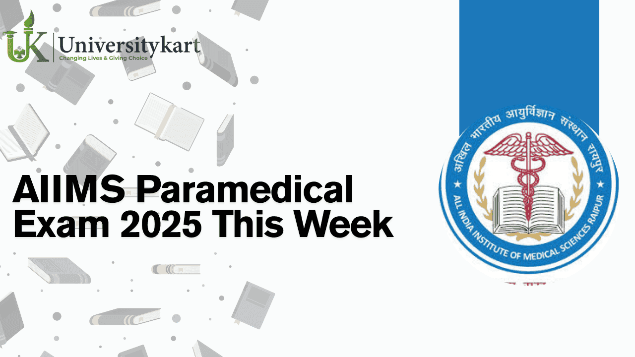 AIIMS Paramedical Exam 2025 This Week 