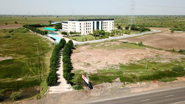 Dron Camera Photo Shoot Surendranagar University in Ahmedabad