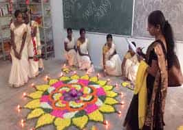 Rangoli Festivals Photo College Of Education, Kanyakumari in Kanyakumari