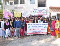 Group Photo Rao Lal Singh College of Education Sidhrawali  in Gurugram