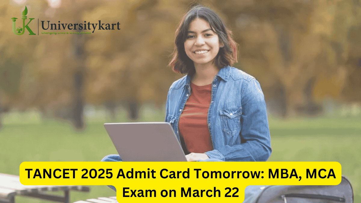 TANCET 2025 Admit Card Tomorrow