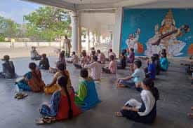 Open Auditorium of SYTR Government Degree College, Madakasira in Anantapur