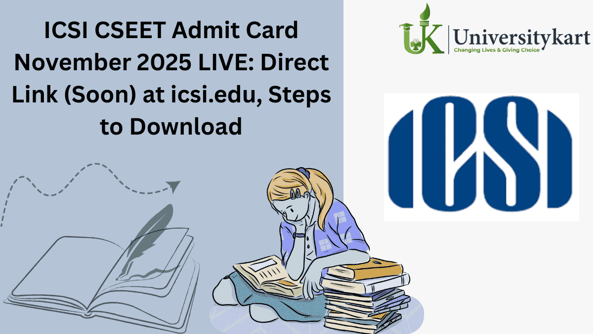 ICSI CSEET Admit Card Nov 2025