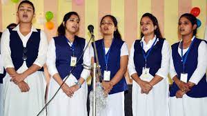 Group photo Jain Kanya Pathshala (PG) College (JKPPGC, Muzaffarnagar) in Muzaffarnagar