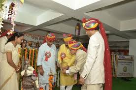 lighting ceremony Pandit Deendayal Upadhyaya Shekhawati University in Sikar