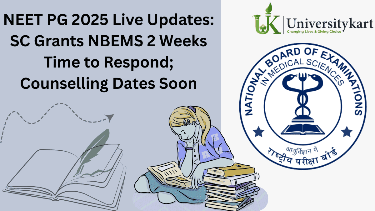 NEET PG 2025 LIVE Updates Counselling Schedule