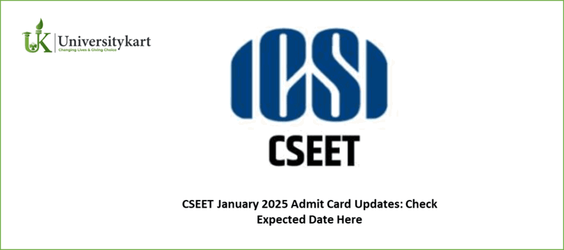 CSEET January 2025 Admit Card Updates