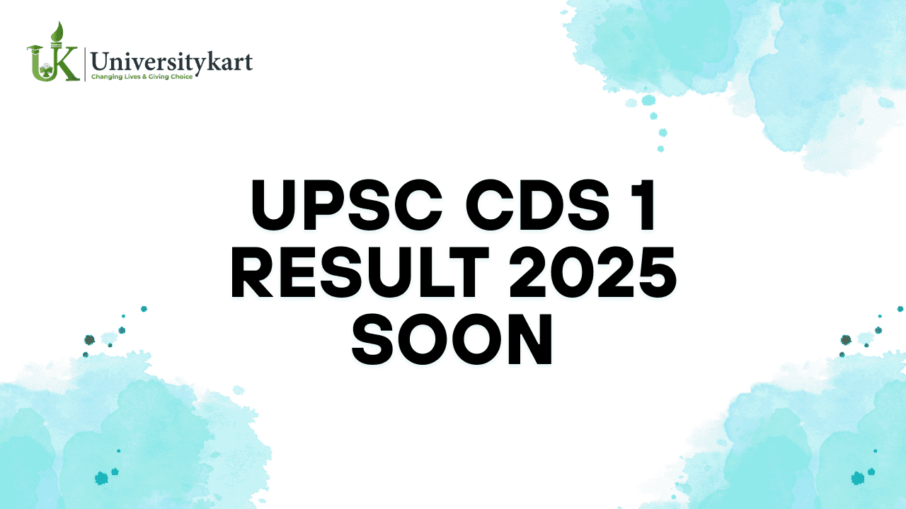 UPSC CDS 1 Result 2025 Soon