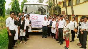 Students at Kazi Nazrul University in Alipurduar