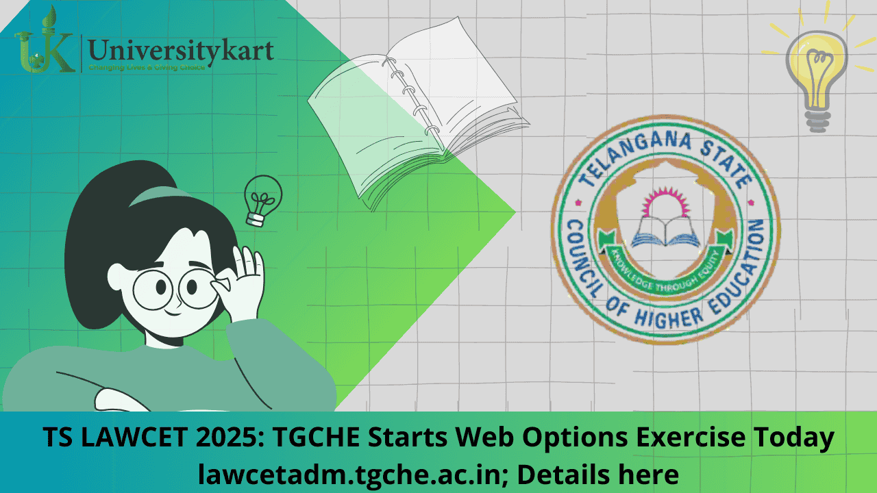 TS LAWCET 2025 Web Options Exercise at lawcetadm.tgche.ac.in