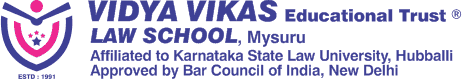 Vidya Vikas Law School Mysore logo