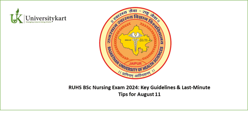 RUHS BSc Nursing Exam 2024 Updates