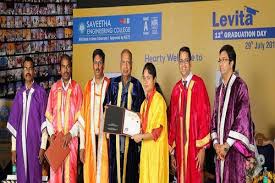 Convocation at Saveetha Engineering College Chennai in Chennai	