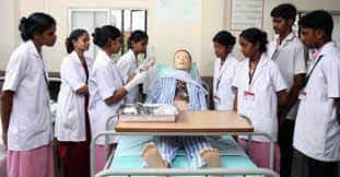 Practical Class of Mohamed Sathak AJ College of Physiotherapy Chennai in Chennai	