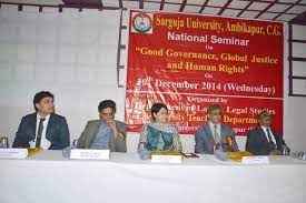 Seminar Sant Gahira Guru Vishwavidyalaya (formerly Sarguja University) in Balod