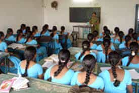 Class Room of GTP College of Education for Women, Bhimavaram in West Godavari	