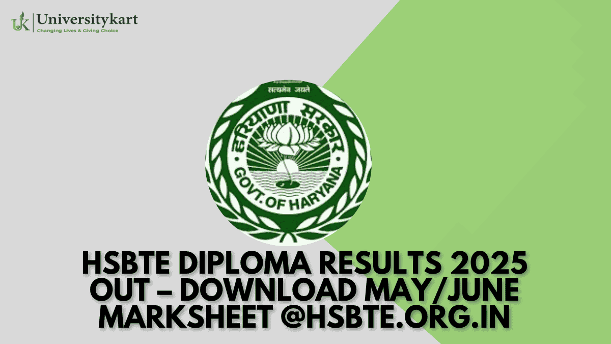 HSBTE Diploma Results 2025 Out