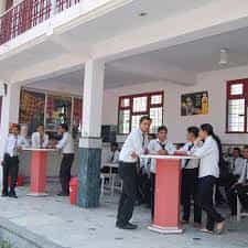 students Conversation Krishna Institute of Management ( KIM )  in Meerut