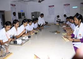 Practical Class of Shri Vishnu Engineering College for Women, Bhimavaram in West Godavari	