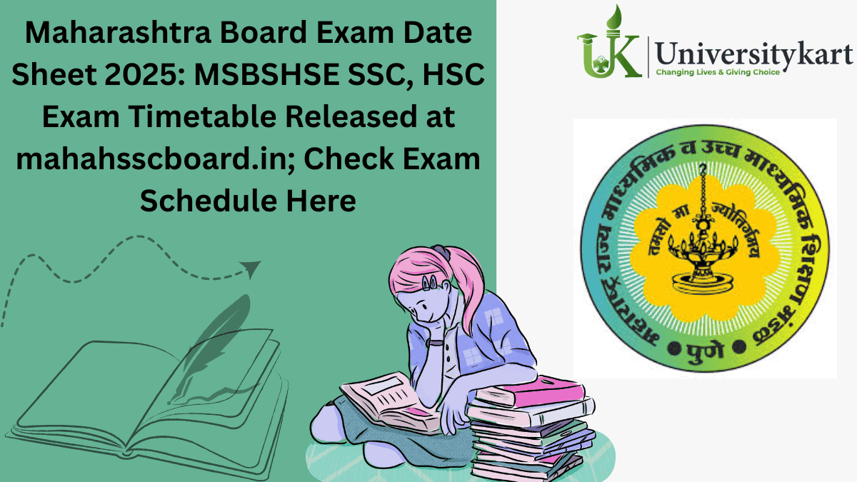 Maharashtra Board Exam Date Sheet 2025